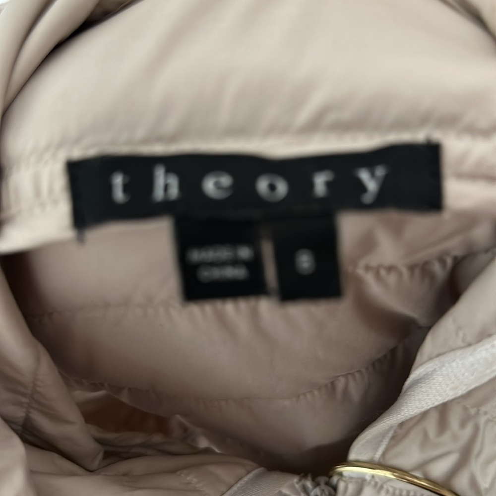 Theory Quilt Light Weight Gray Vest , Amazing Item View 5